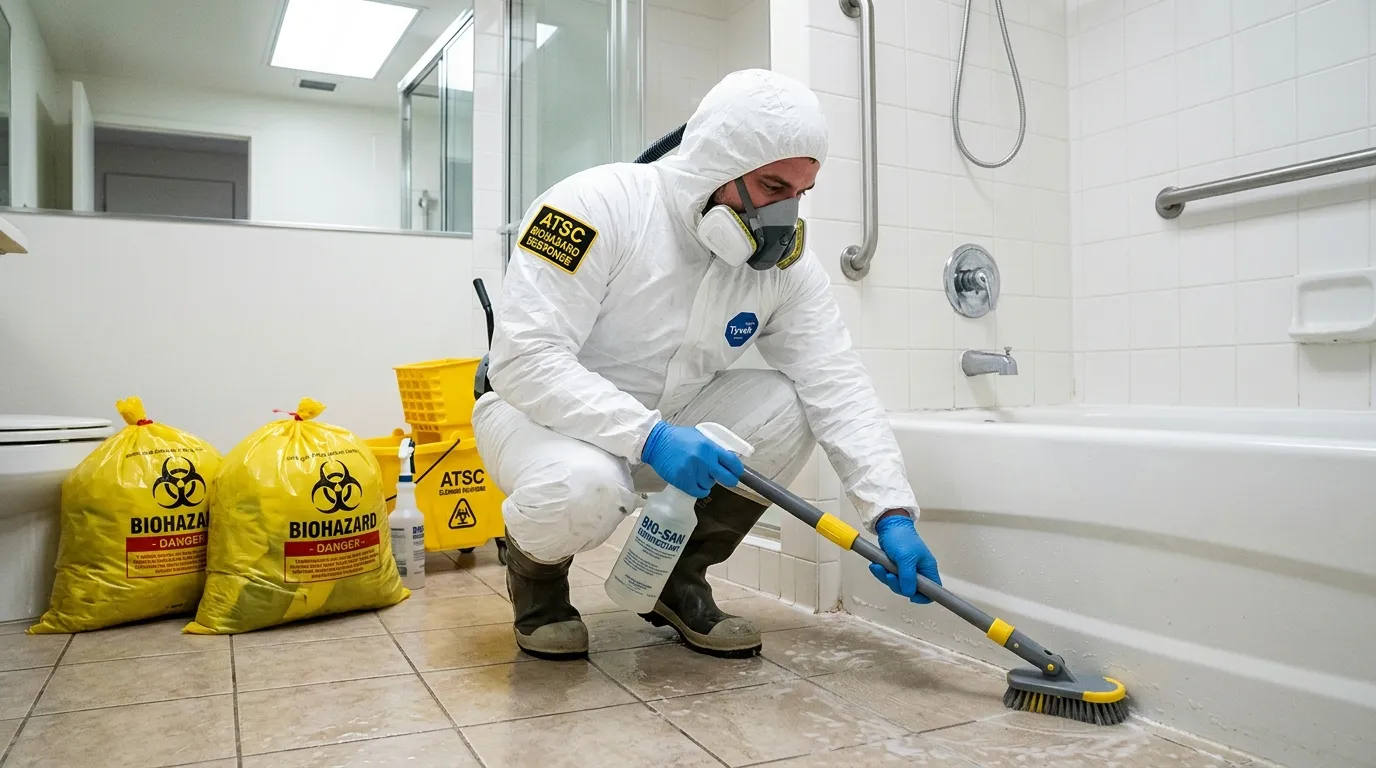 Decontamination equipment deployed for Blood Cleanup in Zeeland